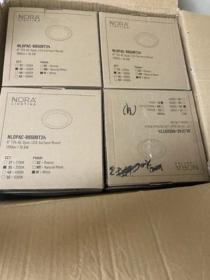 COMMERCIAL ELECTRIC Nora Lighting NLOPAC-R6509T24- 6” AC Opal- LED Surface Mount, Dimmable