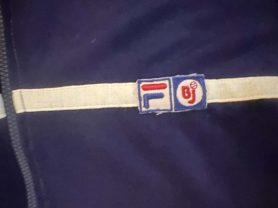 Fila Borg MK2 Warm-Up Herren Track Top Navy BJ GB30  - Bild 4 von 4