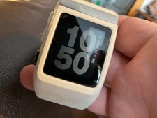 Orologio sportivo GPS Nike+ Plus bianco/argento TomTom allenamento corsa Apple runner