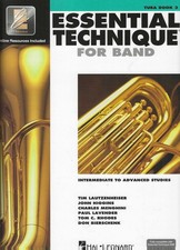 Essential Technique For Band Tuba Book 3 W/Interactive Online Resources