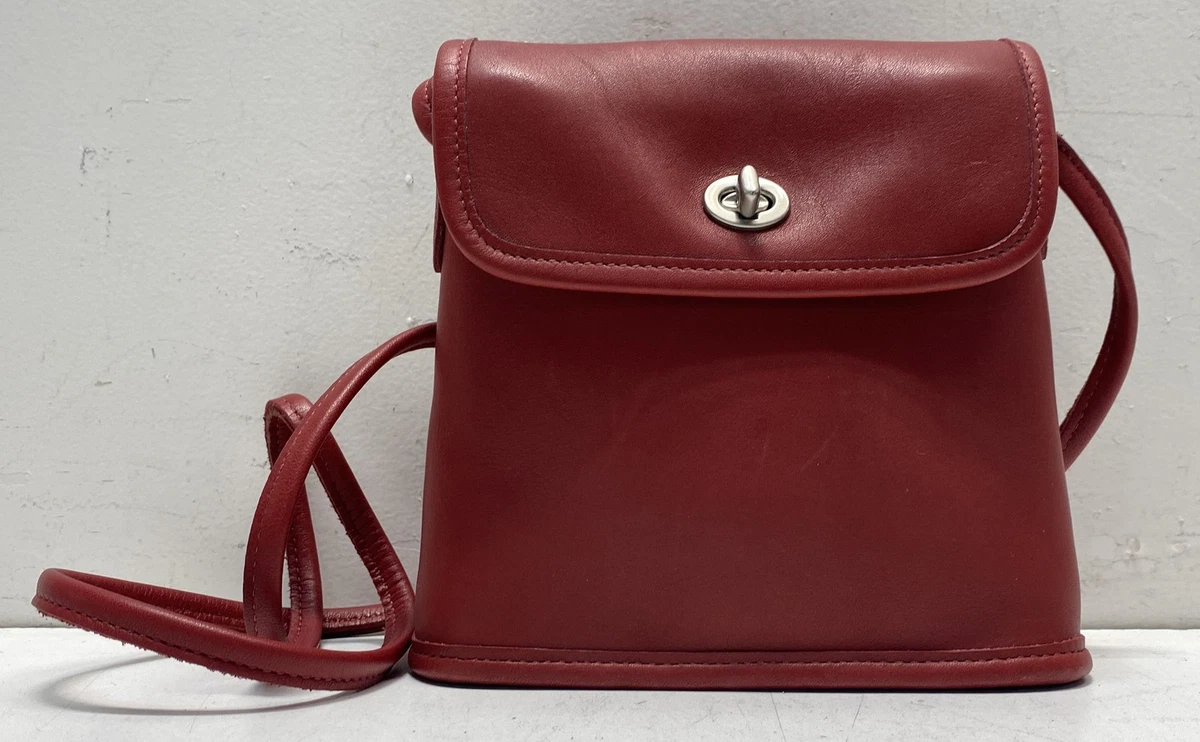 Coach Leather Red Vintage Bags, Handbags & Cases for sale | eBay