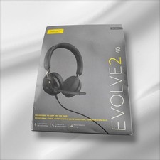 Jabra GN Evolve2 40 USB-A, MS Stereo Wired Corded Headset Version D NEW Sealed