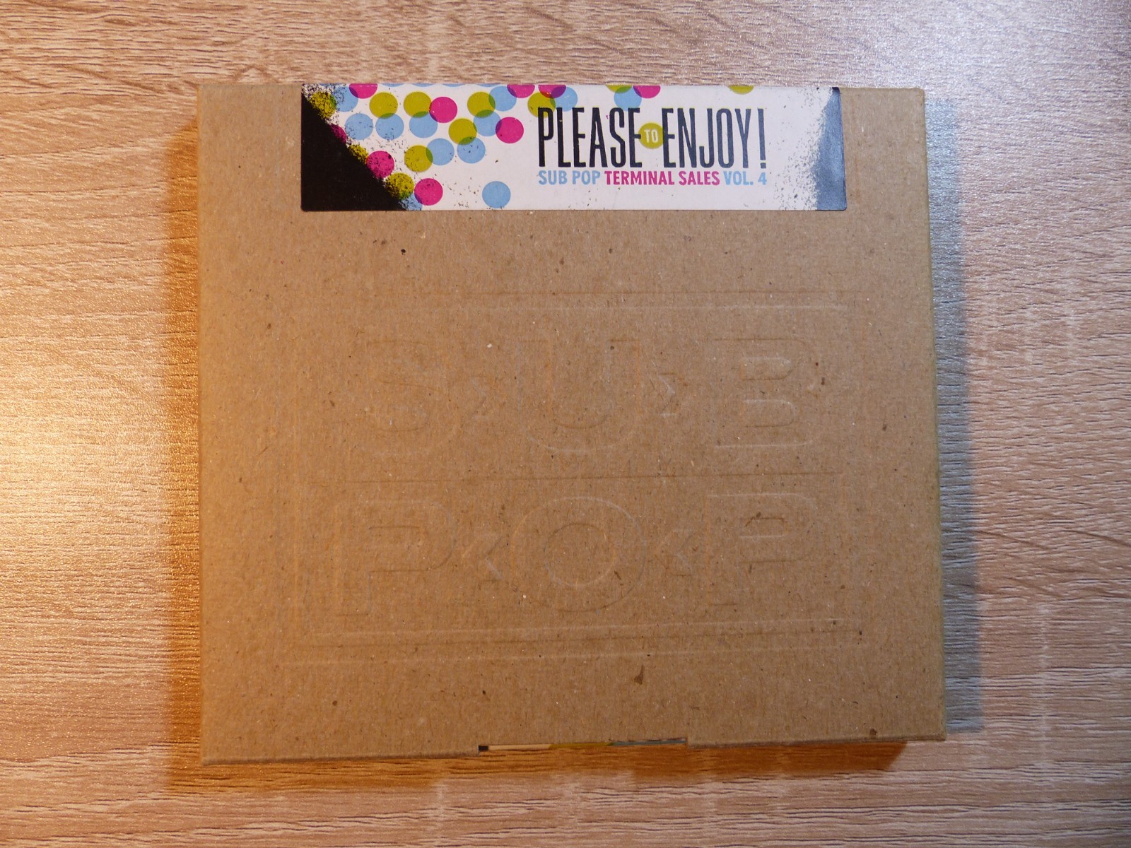 SUB POP : Various - Terminal Sales Vol. 4  Please To Enjoy -CD - Promo