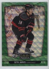 2024-25 O-Pee-Chee Platinum Emerald Surge 7/10 Seth Jarvis #176 1b80
