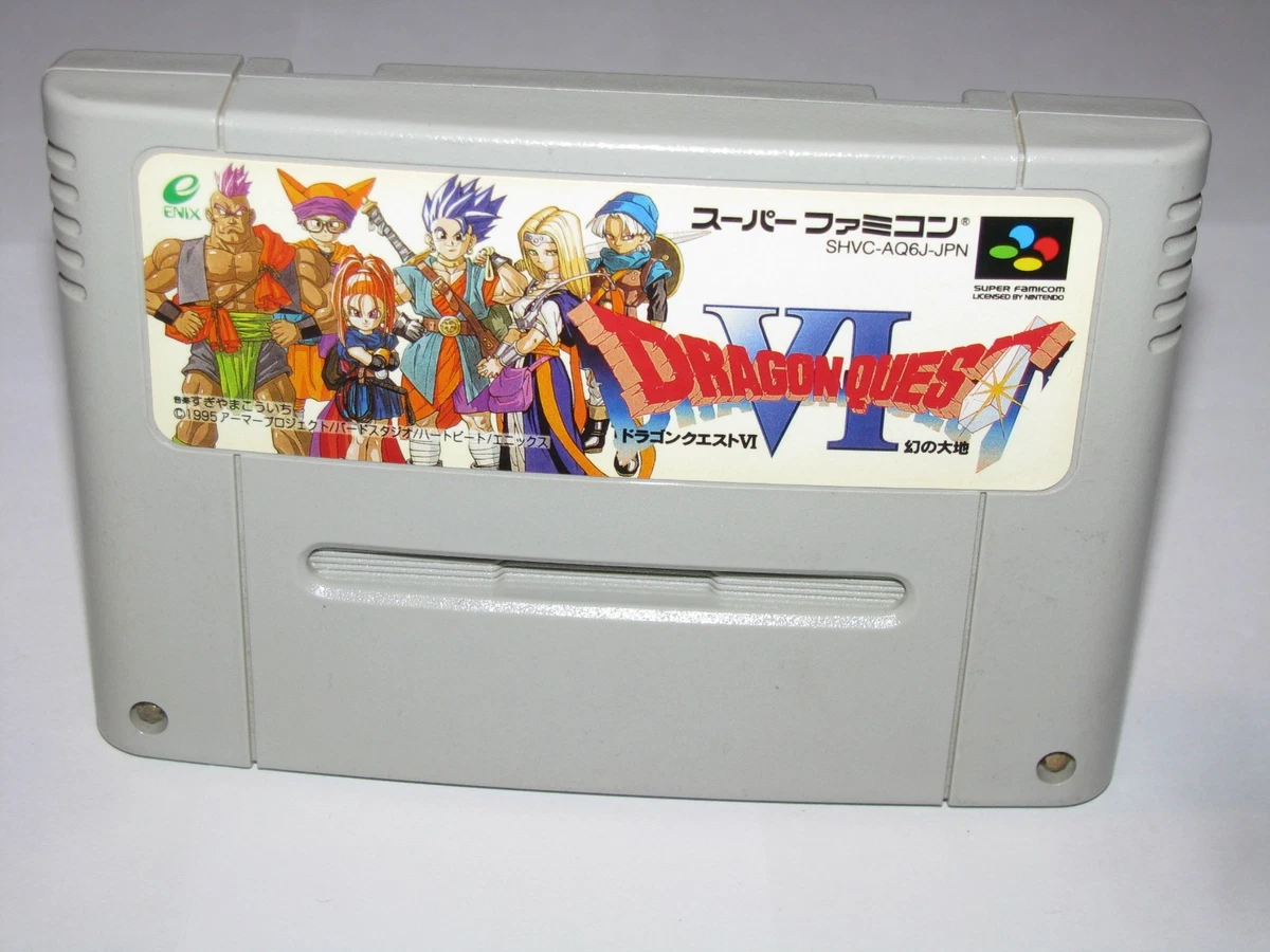 Nintendo SNES Video Games Dragon Quest 1995 for sale | eBay