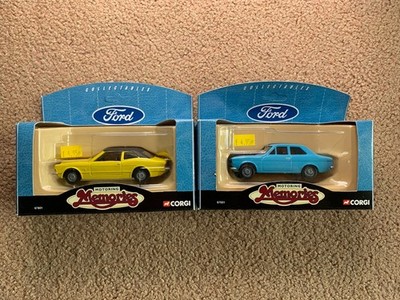 Corgi 1:43 Motoring Memories 2X Fords #67801 & #67001