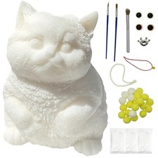 Extra Large Taba Squishy Kit, Cute Taba Squishy Cat for Adult/Kids DIY Dress Up,