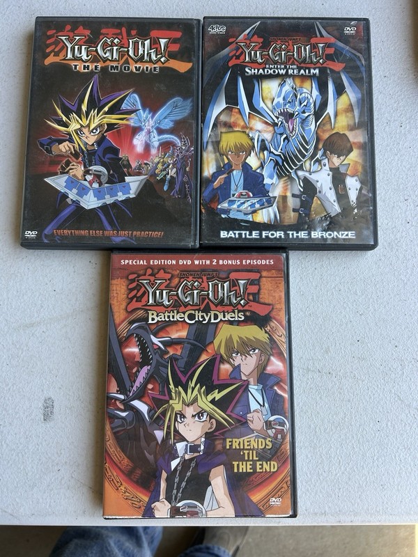 Yu-Gi-Oh DVD Movie Lot