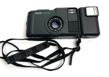 Vintage  AGFA Compact Electronic Winder 35mm Point & Shoot Film Camera UNTESTED