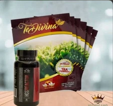 SUPLEMENTO /- Hcg- /Reductor Peso 60 CAPSULA+ Te Divina Detox Tea 6 Weeks Supply