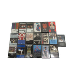VTG Cassette Tape Lot 19 Rock Pop 80s Doobie Brothers CCR Steve Miller Madonna