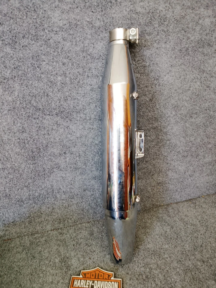 OEM HARLEY DAVIDSON BREAKOUT SLIP ON EXHAUST W/ SHIELD MUFFLER HARFX1746/1868 - Image 2 of 4