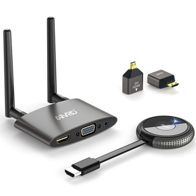 Wireless HDMI, 5G/4KAusgang Wireless HDMI Sender & Empfänger,Funkübertragung ...