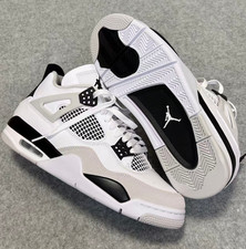 US Jorand 4 "Military Black" Retro Basketball Shoes Men's Size US 7-12