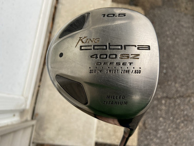 RH King Cobra 400 SZ Offset 10.5 Degree Driver w/ Graphite Stiff