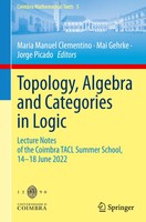 Topology, Algebra And Categories In Logic Maria Manuel Clementino (U. A.) Buch