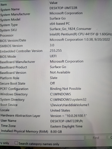 Microsoft Surface Go 1, 2, 3, 4 - 8Gb Ram 128GB+KB+Penna***Ottimo - Foto 4 di 15