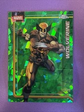 2026 Topps Chrome Sapphire Marvel Comics Wolverine #199 Green Sapphire /99