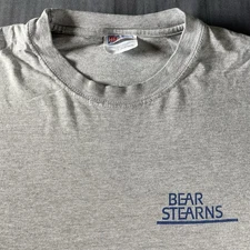 Vintage Bear Stearns Shirt Men’s XL Long Sleeve Investment Bank 