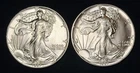 Lot Of 2 BU 1987 American Silver Eagles .999 Fine 2 Oz Total, No Reserve #159