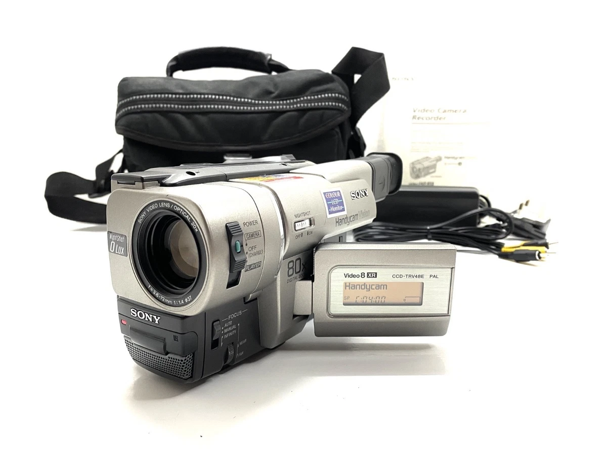 Sony Handycam 80x Digital Zoom Hi8 Camcorders for sale - eBay