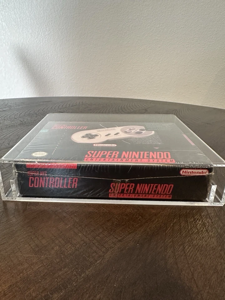 SNES Super Nintendo Controller New Sealed WATA VGA CGC Grade 85 Rare NIB - Image 4 of 4