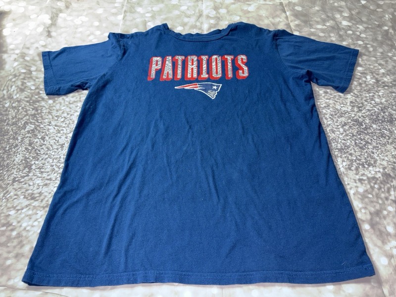 NFL Team apparel new england patriots men’s t shirt navy size XL