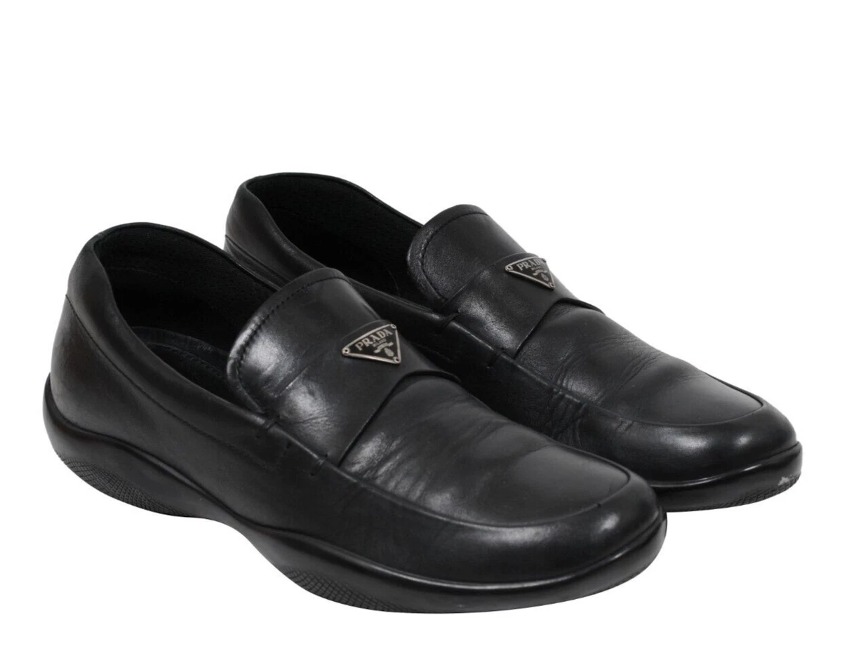 PRADA Moccasin Black Casual Shoes for Men for sale | eBay