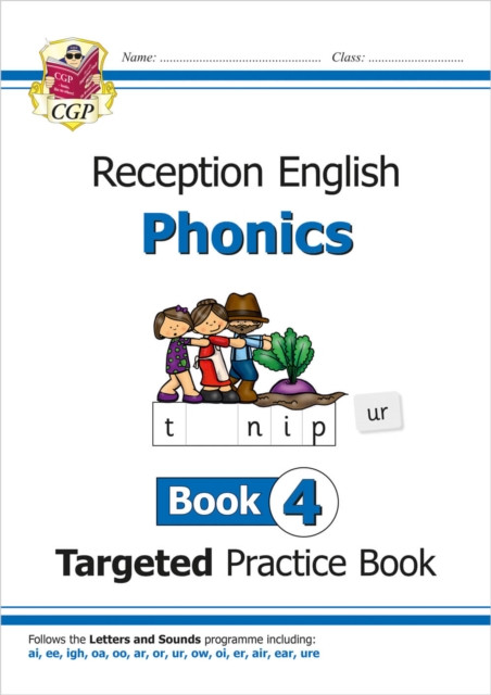 Reception English Phonics Targeted Practice Book -... - Free Tracked Delivery