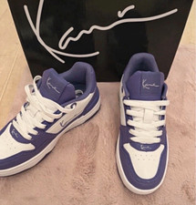 Karl Kani Low Top Sneaker Jugendliche EU 36 Lila Logo Schnürung mit Karton