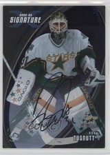 2002-03 ITG Be A Player Signature Series Signatures Ron Tugnutt #103 Auto 0v1