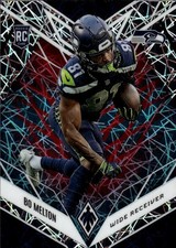 2022 Panini Phoenix Bo Melton #164 Fire and Ice Lazer Seattle Seahawks 25G