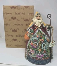 Jim Shore 2005 Santa 12 Days Xmas Figure in Box  #4003272  JS3
