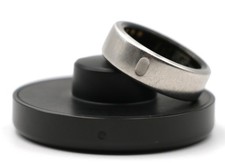 Oura Ring Gen3 Horizon - Titanium - Size 10 - Brushed Titanium - SCRATCHED