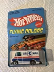 Vintage Hot Wheels Flying Colors #20 Letter Getter 1975 Hong Kong Unpunched Card
