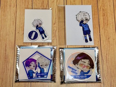 Blue Lock Nagi Seishiro Reo Mikage Kenyu Yukimiya Acrylic 4pc Set Collectibles
