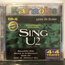 Karaoke Bay- Sing U2 - Music CD + G - 2002 Sterling Entertainment Group