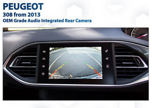 Peugeot 308 Allure Active OEM Grade Reverse Rear Camera Retrofit Upgrade Kit 