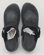 Original Crocs Unisex LiteRide 360 Clogs - Black - USED - FREE SHIPPING