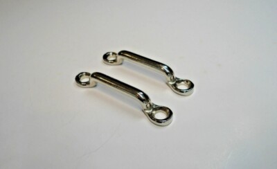 2 DOOR CHECK STRAP BRACKETS! FOR OLD CLASSIC & VINTAGE VEHICLES - CAR PICKUP ETC