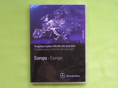 DVD NAVIGATION MERCEDES-BENZ COMAND APS 2019 C KLASSE GLK SLS AMG NTG 4 LILA TOP