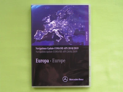 DVD NAVIGATION MERCEDES-BENZ COMAND APS 2019 C KLASSE GLK SLS AMG NTG 4 LILA TOP - Bild 1 von 4