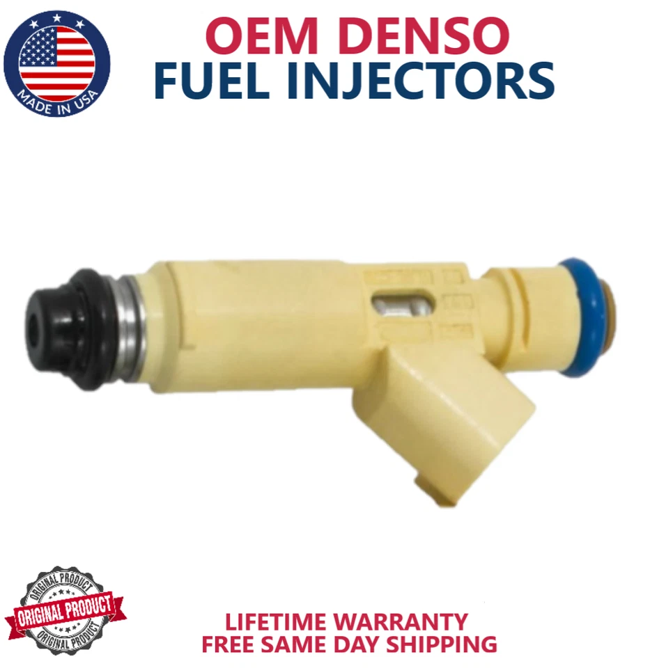 Inyectores de combustible X6 OEM DENSO para Mazda Tribute 2001, 2002, 2003, 2004 3,0 L V6 Foto 2 de 3