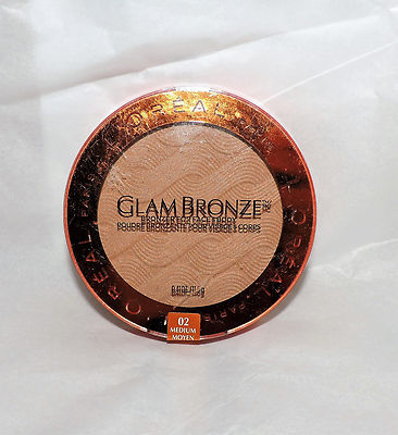 L'OREAL * GLAM BRONZER * FACE & BODY SUNKISSED LOOK * 02 MEDIUM * NEW FULL SIZE