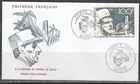 French Polynesia Scott C88 FDC - General De Gaulle