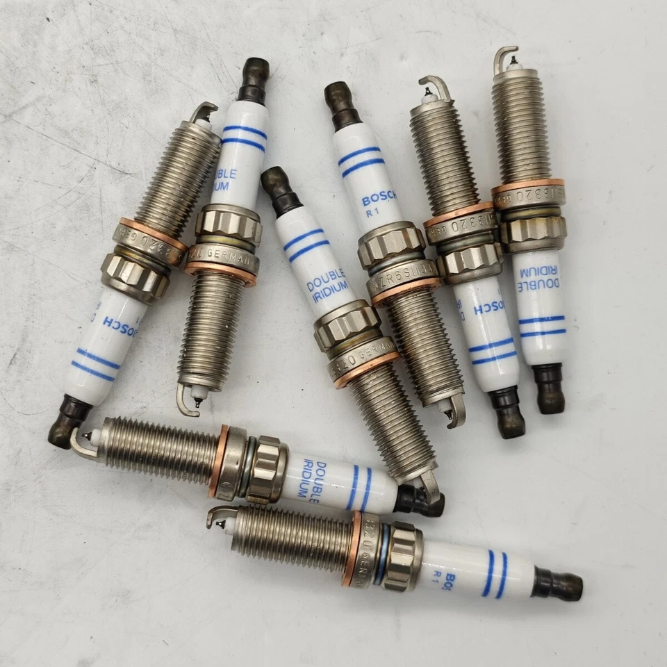 8 piezas bujías para Mercedes Benz SL550 G63 GLE350 S550 A0041598103 ZR6SII3320 Foto 4 de 4