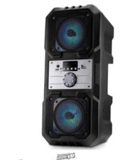 Coby   Glow Motion Multi-Color LED Light Wireless TWS Party Speaker Black