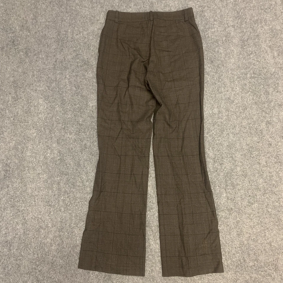 Brooks Brothers Loro Piana Mooving Brown Plaid Wool Dress Pants Sz 0  $649 - Image 2 of 4