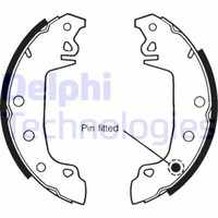 Delphi LS1142 Bremsbackensatz FüR Dacia Fiat Peugeot Renault Seat Talbot