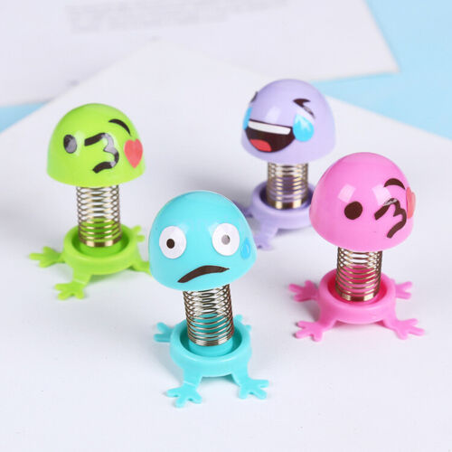 2/6/12 Pcs Cartoon Assembled Spring Toys Party Bag Fillers Boys Girls Kids Toy - Picture 2 of 6